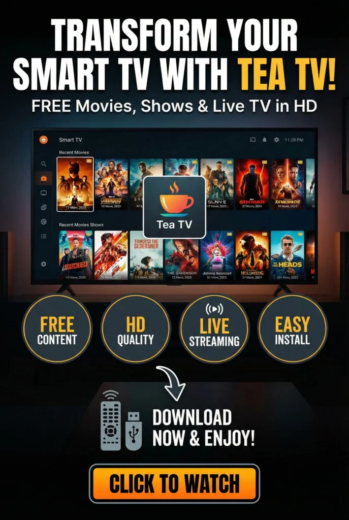 Tea TV For Smart TV Complete Method Of Installation