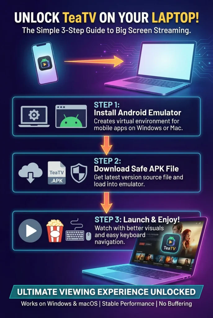 How To Install Teatv On A Laptop