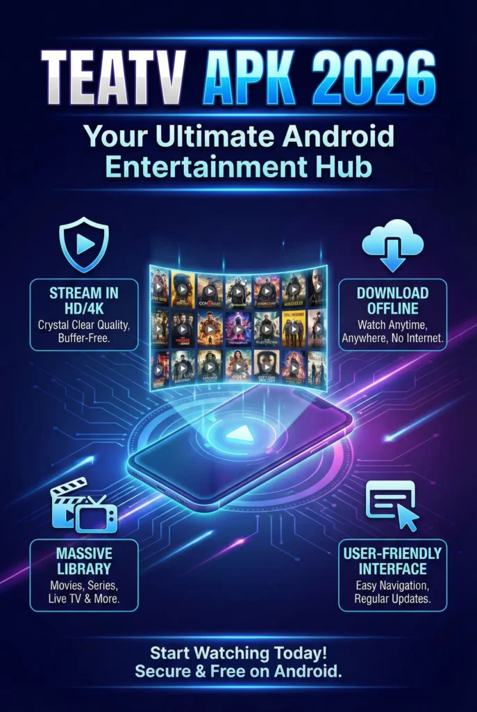 Teatv APK Official - Download for Android, IOS & PC