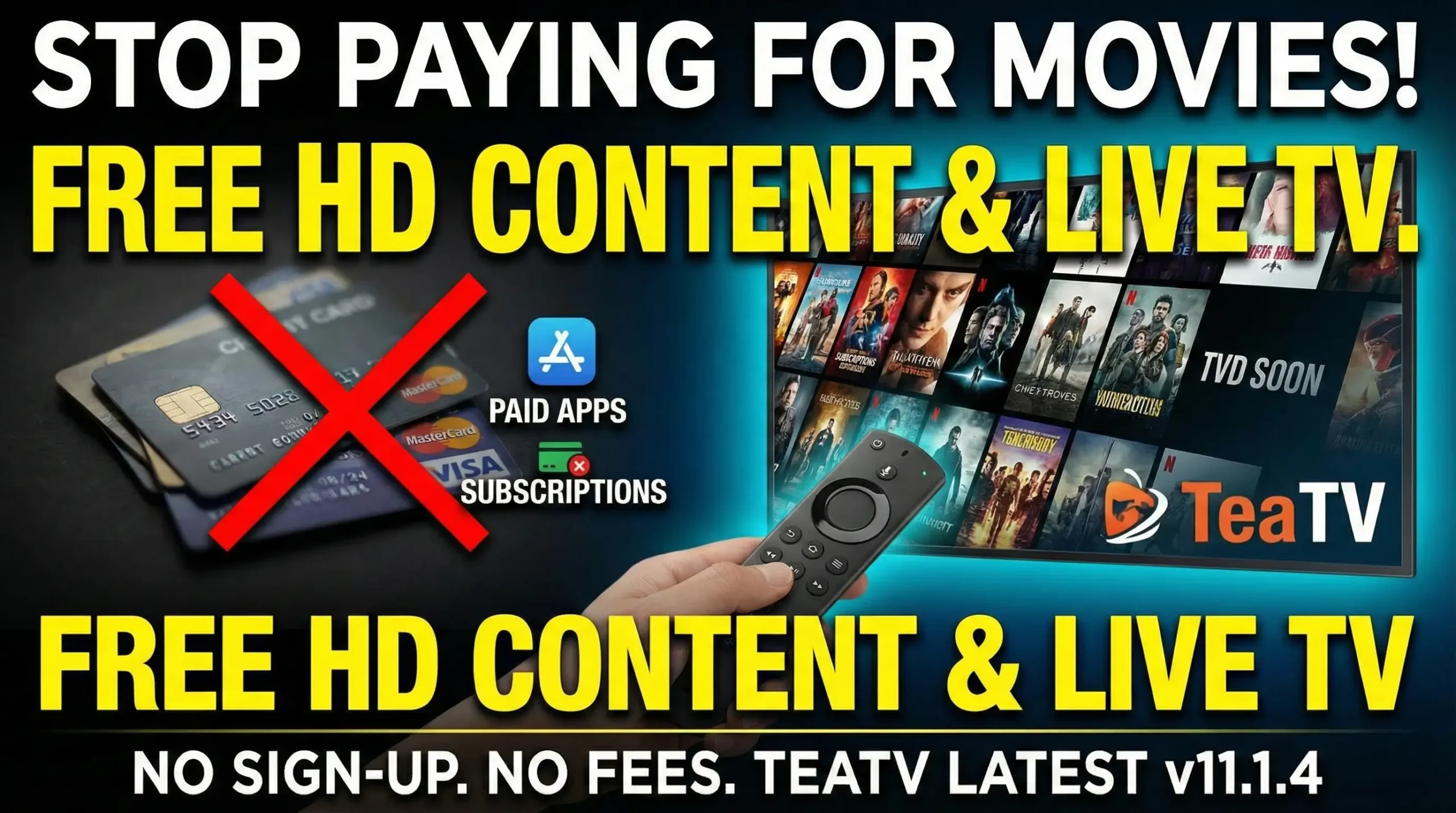 TeaTV App Your Free Gateway to Unlimited Movies & Shows in HD