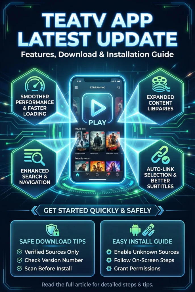 TeaTV App Latest Update – Features, Download & Installation Guide