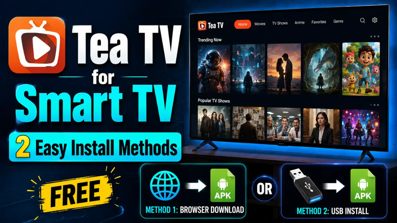 Tea TV For Smart TV Complete Method Of Installation