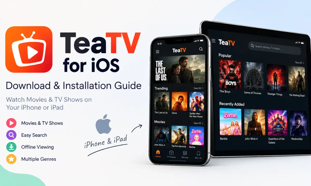 TeaTV for iOS – Download and Installation Guide
